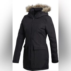 Adidas Xploric Parka - with detachable fur trim. Size - Medium.